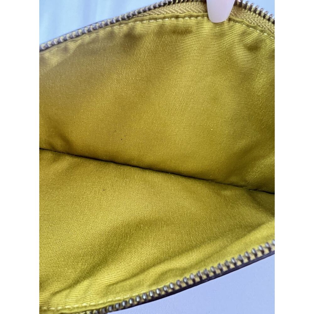 COACH F28382 East West Pop Crossbody Bag Chalk White Lime Olive Green Pouch - Picture 9 of 16
